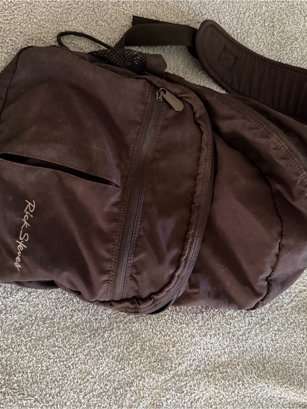 Rick Steves Europe Black Travel Backpack Daypack Never Used